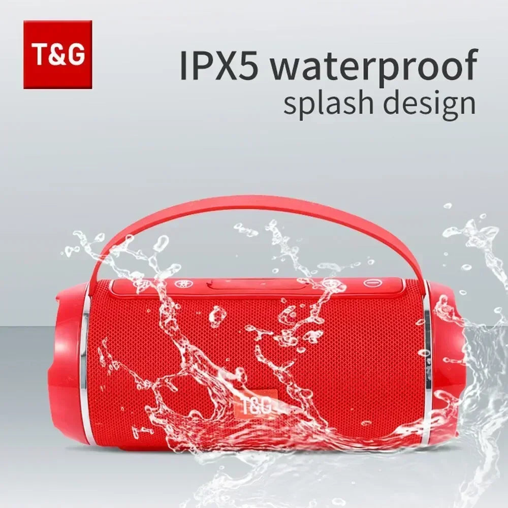 TG116c Bluetooth Speaker TWS Wireless Waterproof Subwoofer